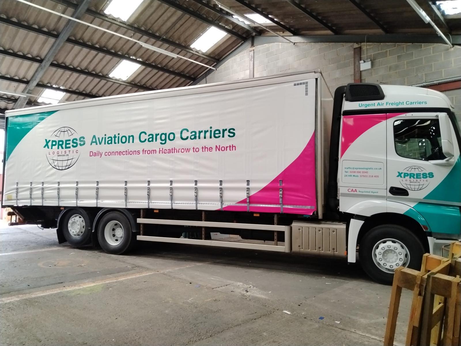 Branded rigid vehicle in warehouse operations